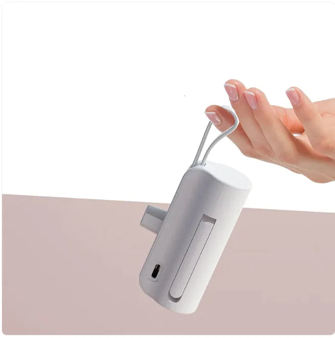 5000mAh Portable Charger travel-friendly