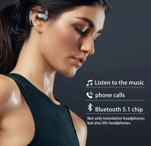 smart translation headphones Bluetooth