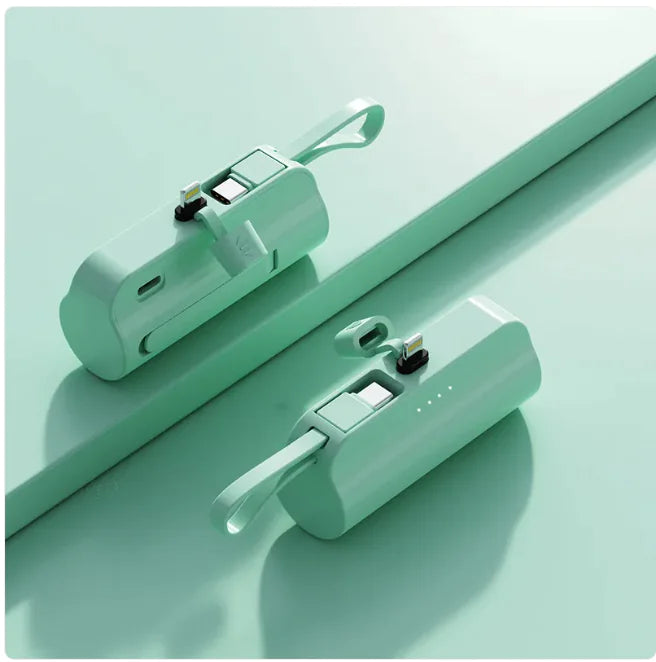 5000mAh Portable Charger travel-friendly