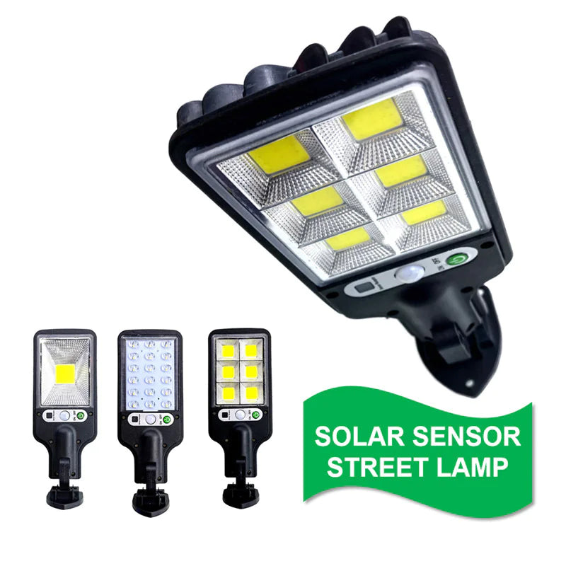solar motion sensor light outdoor LED