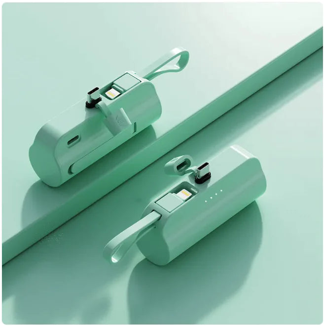 5000mAh Portable Charger travel-friendly